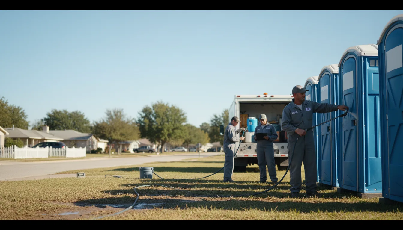 Long-Term Portable Toilet Rental in Saint Francis, SD near me